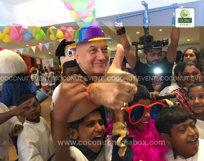 Anupam Kher in a charity function called 