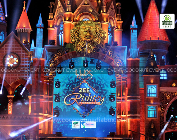 Zee Rishtey Award 2015 organized by Coconut Event an event management company in Mumbai.