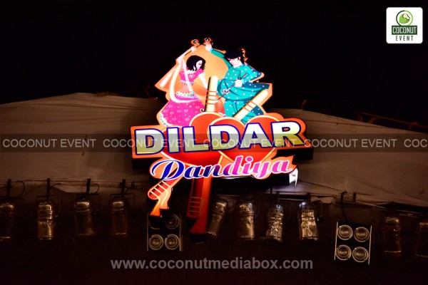 The most prominent festival celebrated across the nation widely popular in India called Dandia. Dildar Dandia managed by Coconut Event  2015 in Hyderabad
